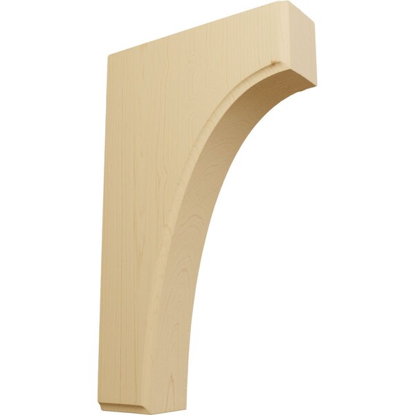 Ekena Millwork 1 3/4"W x 6"D x 10"H Clarksville Bracket, Alder BKTW02X06X10CVAL - main